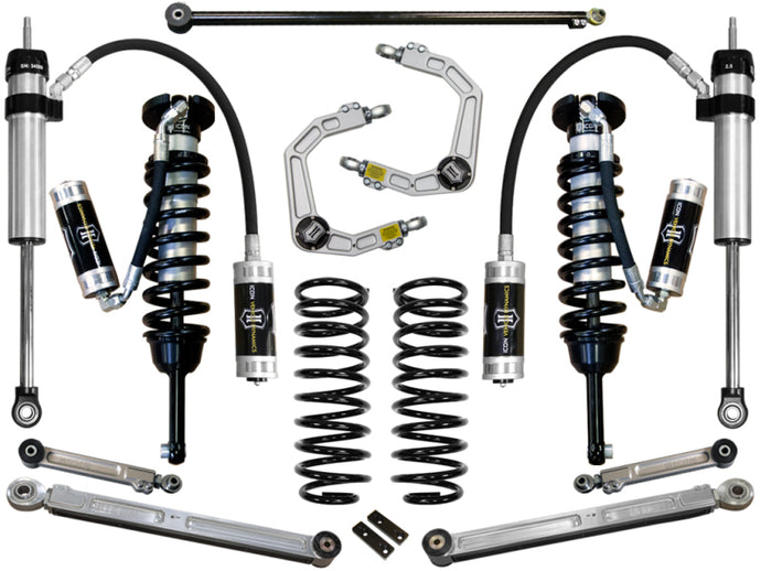 ICON | 2003-2009 Toyota 4Runner / 2007-2009 FJ Cruiser Stage 6 Suspension System With Billet UCA | 0-3.5 Inch