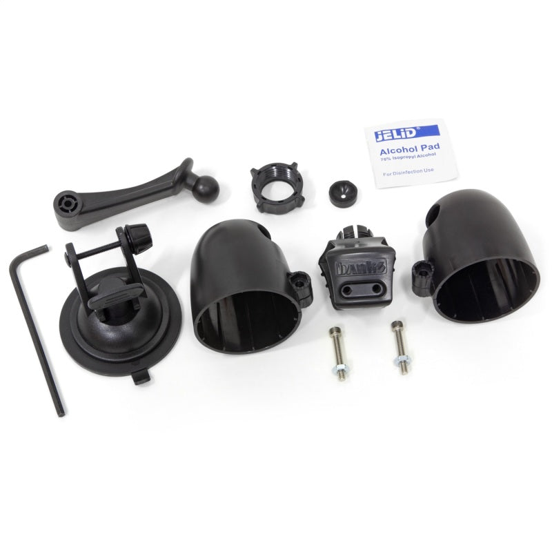 Load image into Gallery viewer, Banks Power | Dual Gauge Pod Suction Mount For iDash 1.8 And 52mm Gauges