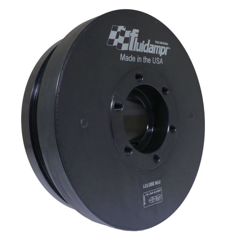 Load image into Gallery viewer, Fluidampr | 2001-2005 GM 6.6 Duramax Steel Externally Balanced Damper