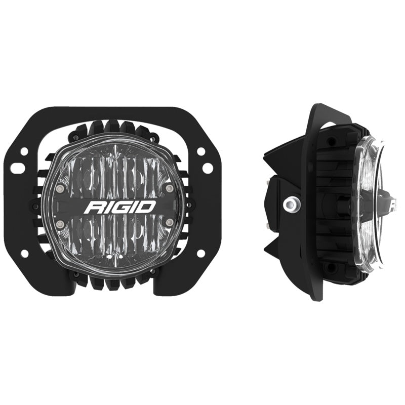 Load image into Gallery viewer, Rigid Industries | 2018+ Jeep Wrangler JL Rubicon 360-Series 4 Inch LED SAE J583 Fog Light - White (Pair)