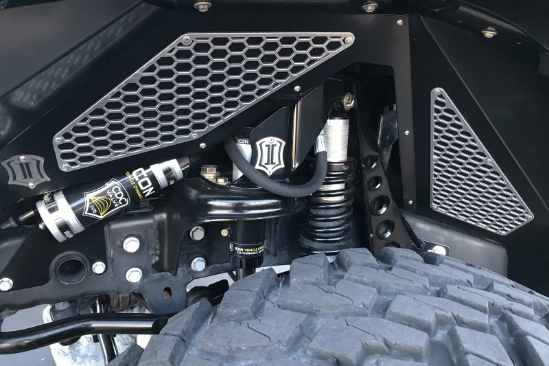 Load image into Gallery viewer, ICON 07-18 Jeep Wrangler JK Modular Front Fender Liner Kit - Raw