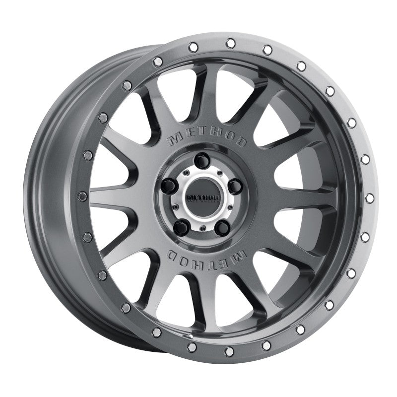 Load image into Gallery viewer, Method | MR605 NV 20x10 -24mm Offset 5x5.5 108mm CB Gloss Titanium Wheel