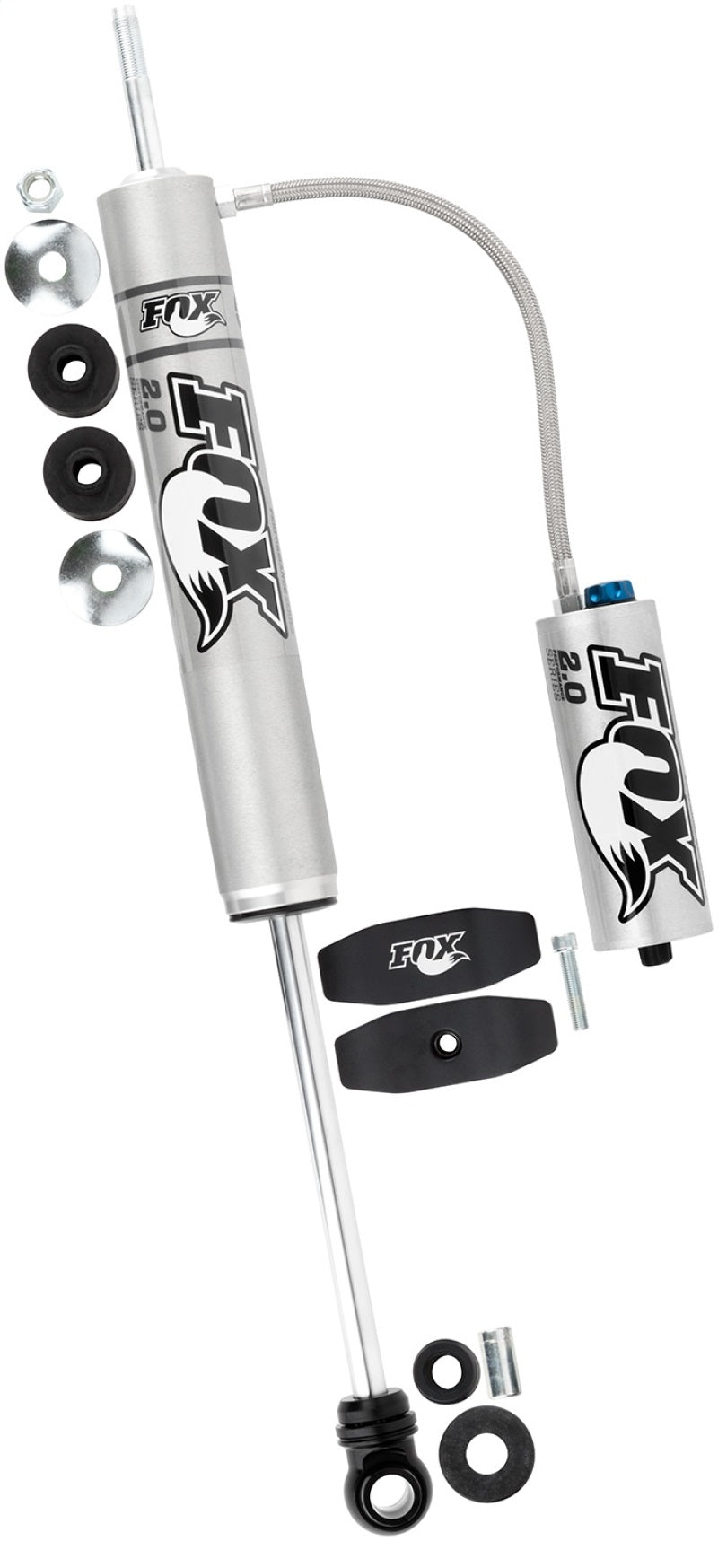 Load image into Gallery viewer, Fox | 2003+ Toyota 4Runner / 2005+ Tacoma / 2007-2014 FJ Cruiser 2.0 Performance Series Smooth Body Remote Reservoir Rear Shock With Adjuster | 0-1.5 Inch Lift