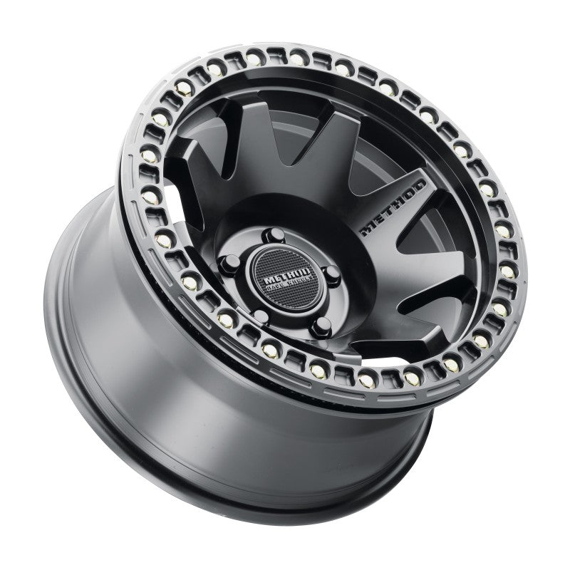 Load image into Gallery viewer, Method | MR108 17x9 -44mm Offset 5x5 71.5mm CB Matte Black w/BH-H24125-38 Wheel
