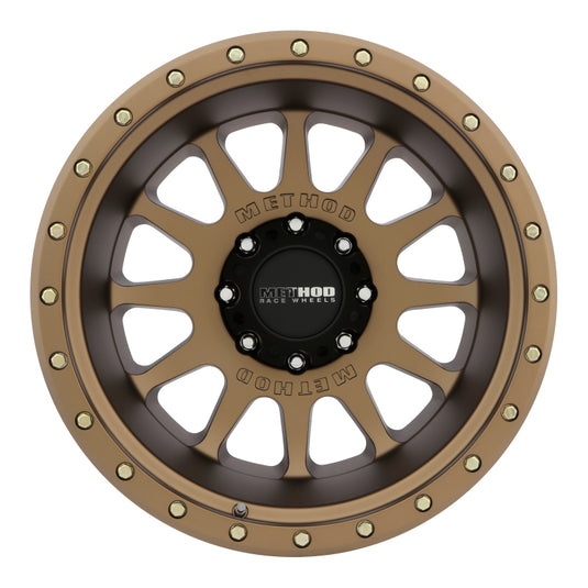 Method | MR605 NV 20x10 -24mm Offset 8x6.5 121.3mm CB Method | Bronze Wheel