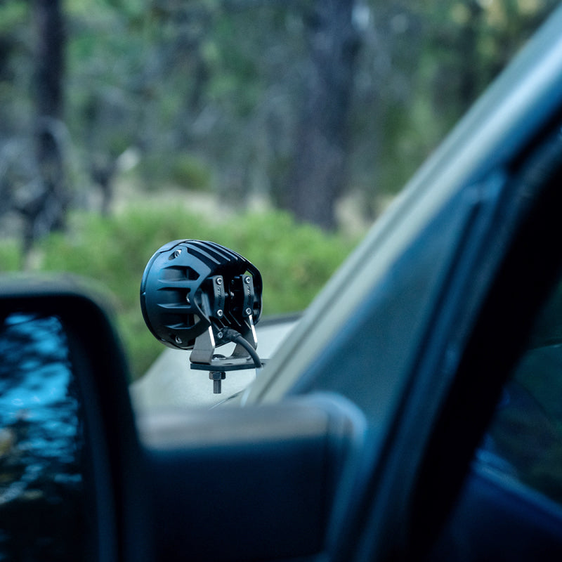 Load image into Gallery viewer, Rigid Industries | 2019+ Dodge RAM 1500 / TRX A-Pillar Light Kit Includes 4 Inch 360-Series Drive Beam