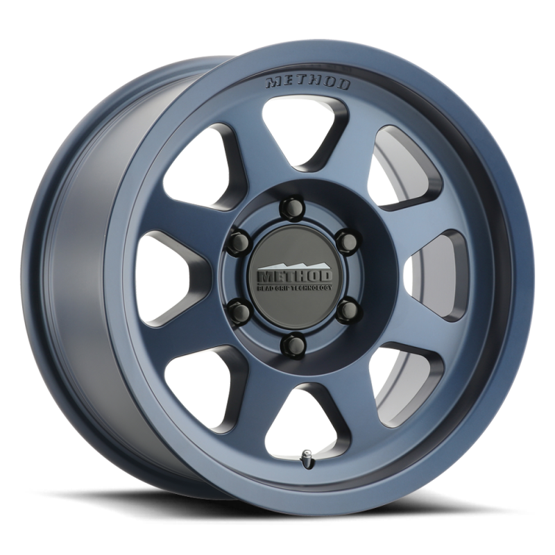 Load image into Gallery viewer, Method | MR701 17x8.5 0mm Offset 5x150 110.5mm CB Bahia Blue Wheel