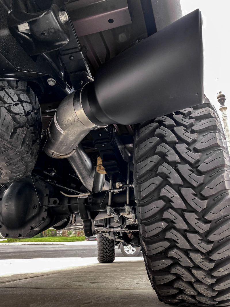 Load image into Gallery viewer, Banks Power | 2017-2024 Ford 6.7L Power Stroke 5 Inch Monster Single Exit Exhaust System With Black Tip