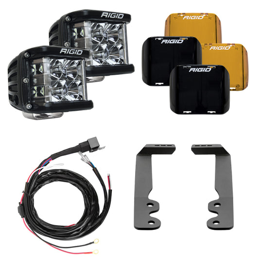 Rigid Industries | 2022+ Toyota Tundra A-Pillar Lighting Kit - Fits 360-Series, D-SS Series