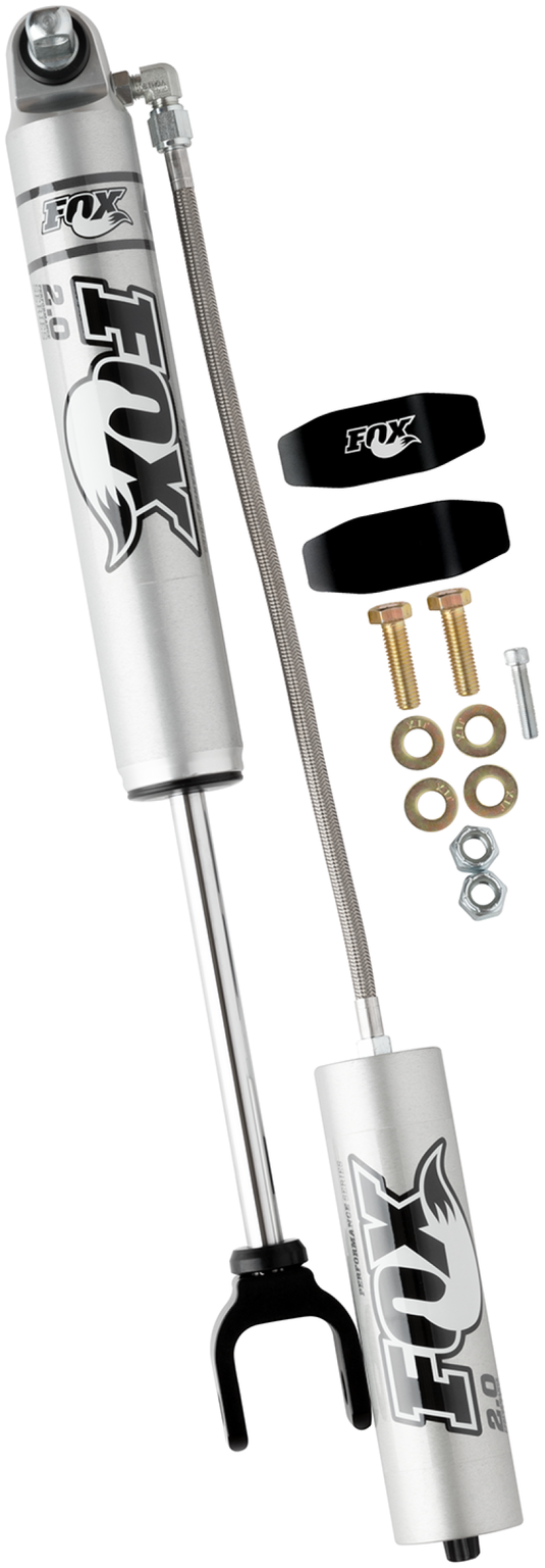 Fox | 2011-2019 GM 2500 / 3500 HD 2.0 Performance Series Smooth Body Remote Reservoir Front Shock | 4-6 Inch Lift