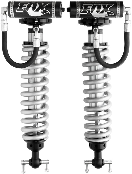 Fox | 2014-2020 Ford F-150 4WD 2.5 Factory Series Reservoir Coil-Over Front Shock Pair | 4-6 Inch Lift