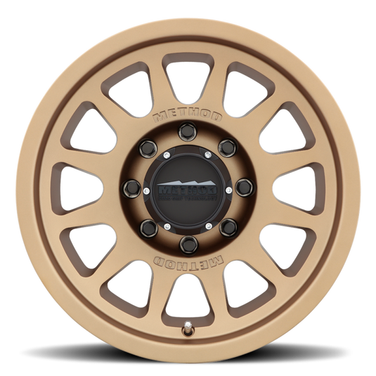 Method | MR703 17x8.5 0mm Offset 8x6.5 130.81mm CB Method | Bronze Wheel