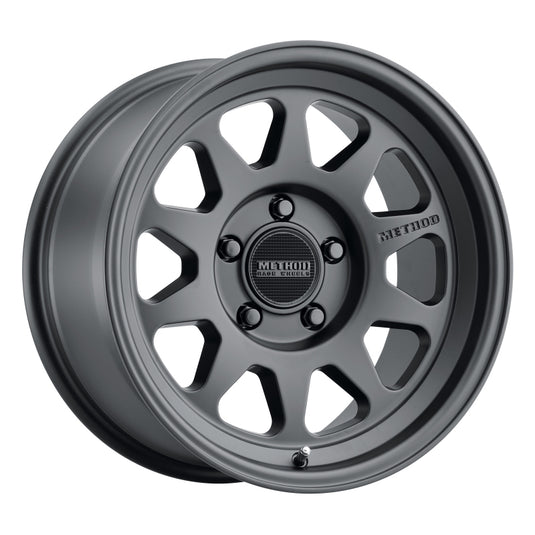 Method | MR316 17x8.5 0mm Offset 5x5 71.5mm CB Matte Black Wheel