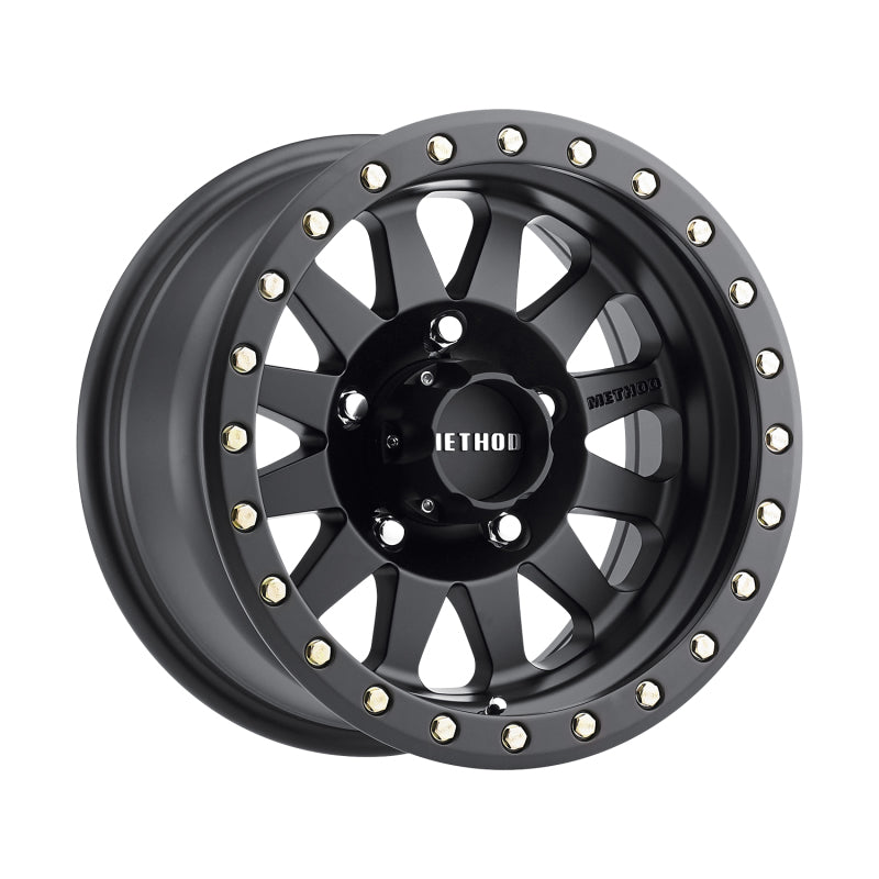 Load image into Gallery viewer, Method | MR304 Double Standard 15x10 -50mm Offset 5x4.5 83mm CB Matte Black Wheel