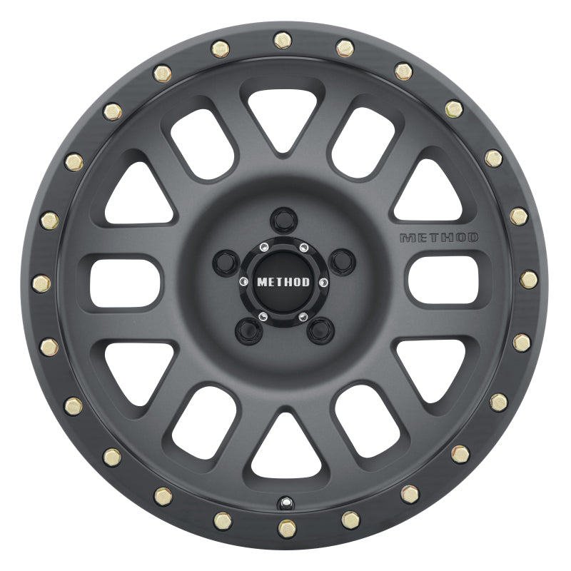 Load image into Gallery viewer, Method | MR309 Grid 17x8.5 0mm Offset 5x150 116.5mm CB Titanium/Black Street Loc Wheel