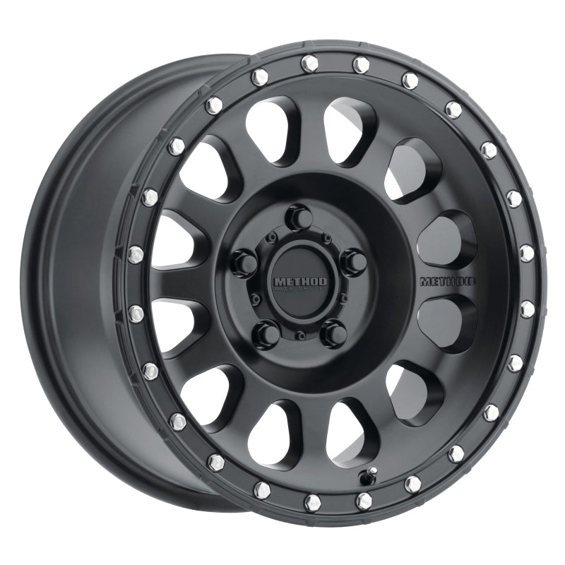 Load image into Gallery viewer, Method | MR315 17x8.5 0mm Offset 5x150 110.5mm CB Matte Black Wheel