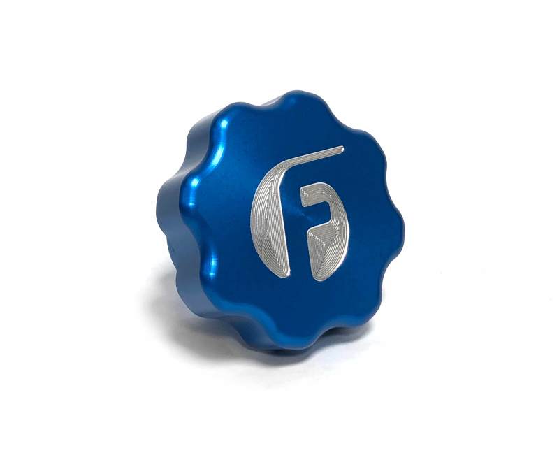 Load image into Gallery viewer, Fleece | 2001-2016 GM 2500 / 3500 Duramax Billet Oil Cap - Blue