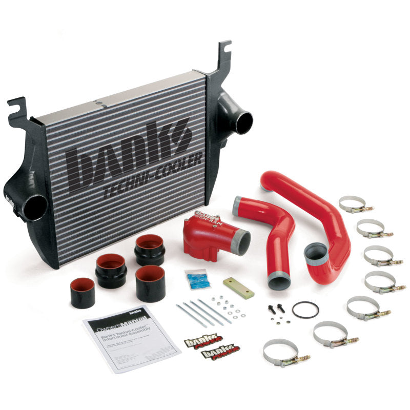 Load image into Gallery viewer, Banks Power | 2005-2007 Ford Super Duty / 2005 Excursion 6.0L Power Stroke Techni-Cooler System - Red