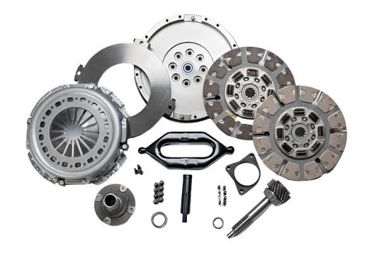 South Bend Clutch | 1994-2004 Dodge Ram 5.9L Cummins NV4500 Organic Street Dual Disc Clutch With Input Shaft