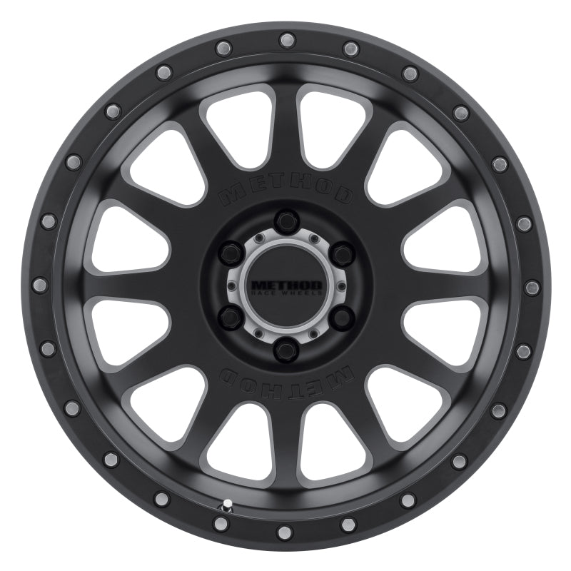 Load image into Gallery viewer, Method | MR605 NV 20x9 -12mm Offset 6x5.5 106.25mm CB Matte Black Wheel