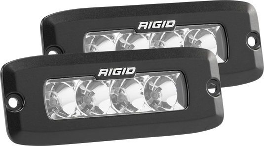 Rigid Industries | SRQ - Flood -White - Flush Mount - Set of 2