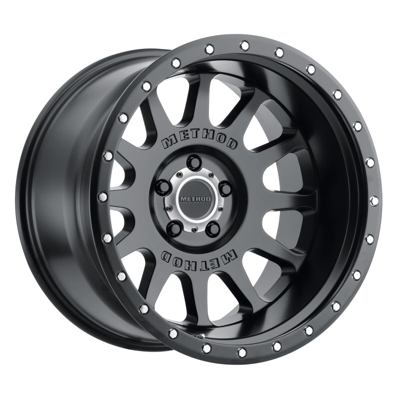 Load image into Gallery viewer, Method | MR605 NV 20x9 -12mm Offset 5x150 110.5mm CB Matte Black Wheel