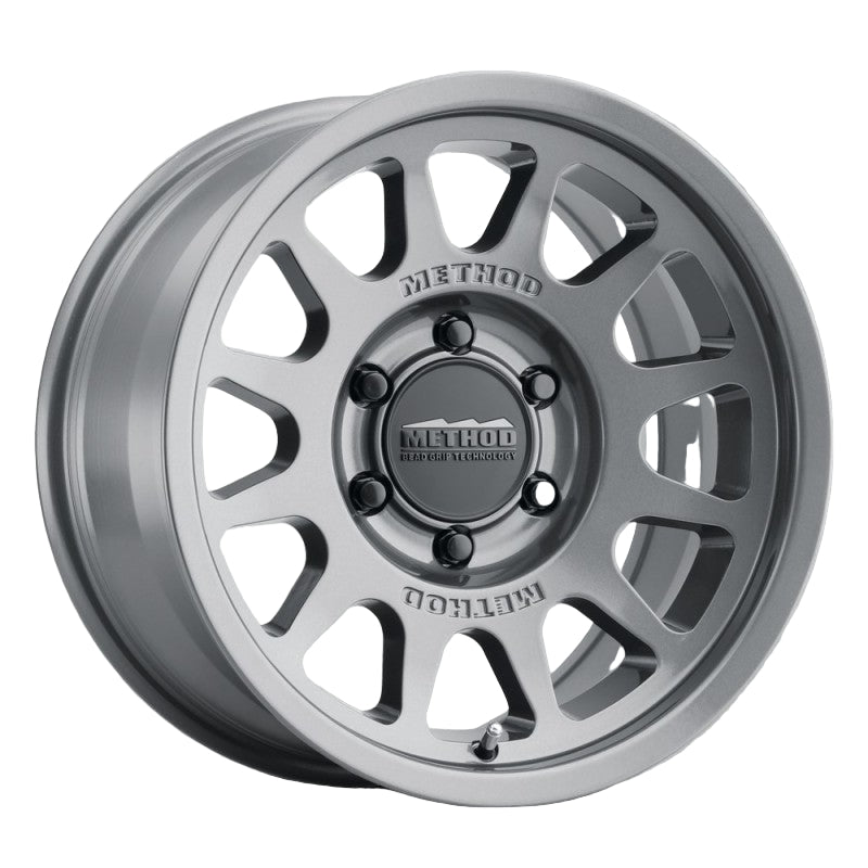 Load image into Gallery viewer, Method | MR703 16x8 0mm Offset 6x5.5 106.25mm CB Gloss Titanium Wheel