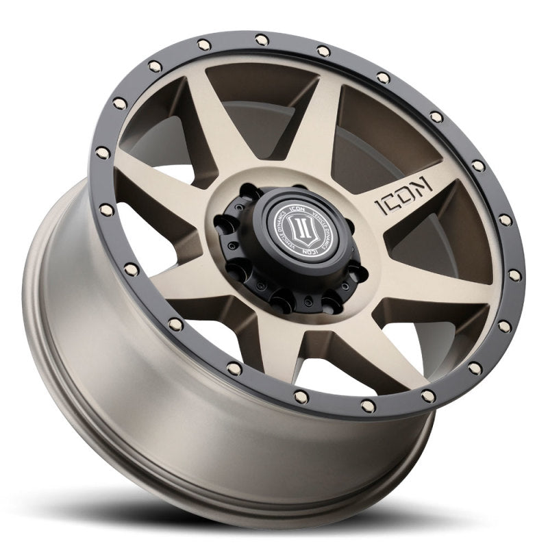 Load image into Gallery viewer, ICON Rebound 20x9 8x6.5in 12mm Offset 5.5in BS Bronze Wheel