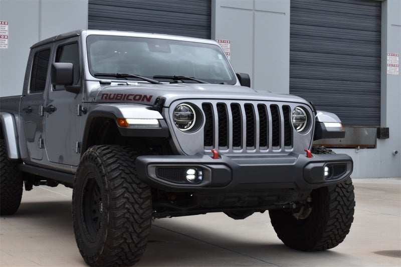 Load image into Gallery viewer, Rigid Industries | 2018+ Jeep Wrangler JL Rubicon 360-Series 4 Inch LED SAE J583 Fog Light - White (Pair)