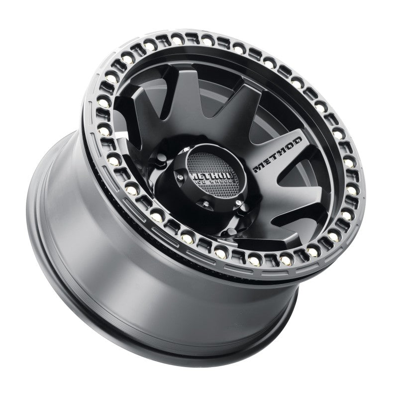 Load image into Gallery viewer, Method | MR108 17x9 -44mm Offset 8x6.5 130.81mm CB Matte Black w/BH-H24125-38 Wheel