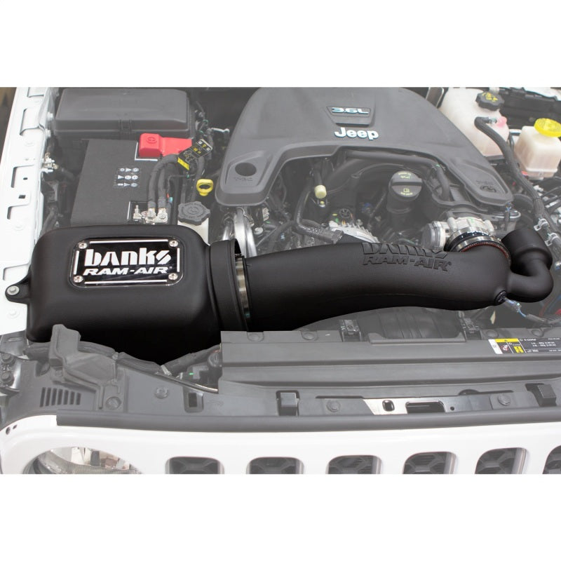 Load image into Gallery viewer, Banks Power | 2018-2022 Jeep 3.6L Wrangler (JL) Ram-Air Intake System - Dry Filter