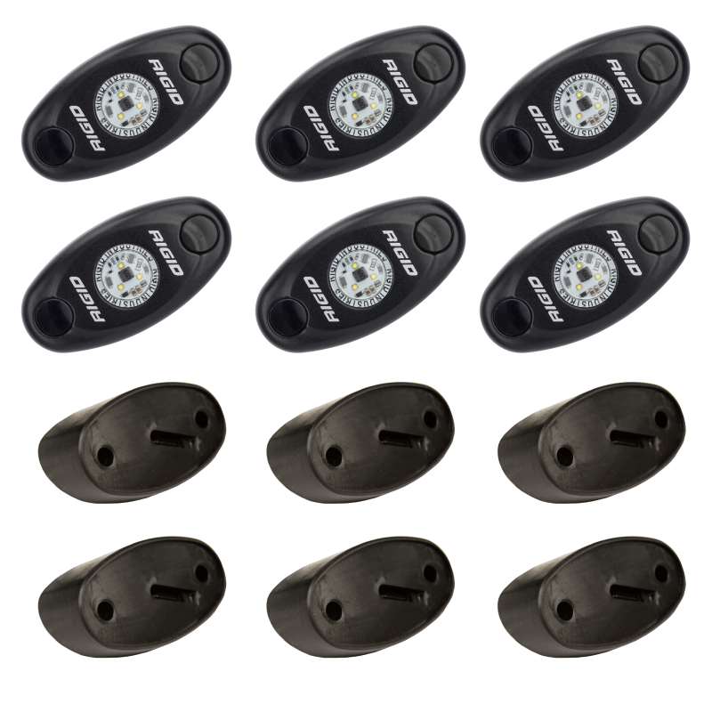 Load image into Gallery viewer, Rigid Industries | Rock Light Kit- Red (6 lights)