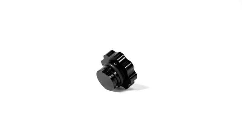 Load image into Gallery viewer, Fleece | 2001-2016 GM 2500 / 3500 Duramax Billet Oil Cap - Black