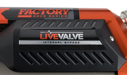 Fox | 2019-2020 Ford Raptor 3.0 Factory Series Live Valve Internal Bypass Piggyback Rear Shock Pair With Adjuster | 0-1 Inch Lift