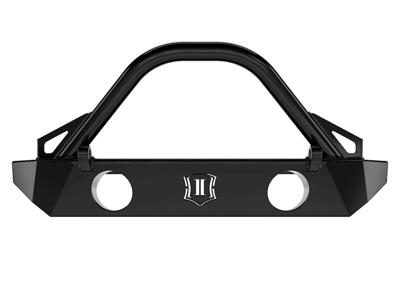 Load image into Gallery viewer, ICON 07-18 Jeep Wrangler JK Comp Series Front Bumper w/Fogs/Bars/Tabs