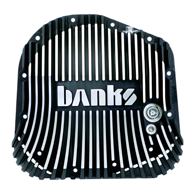 Load image into Gallery viewer, Banks Power | 1985-2016 Ford F250/ F350 / 2017-2022 Ford F250 10.25in 12 Bolt Black Milled Differential Cover Kit