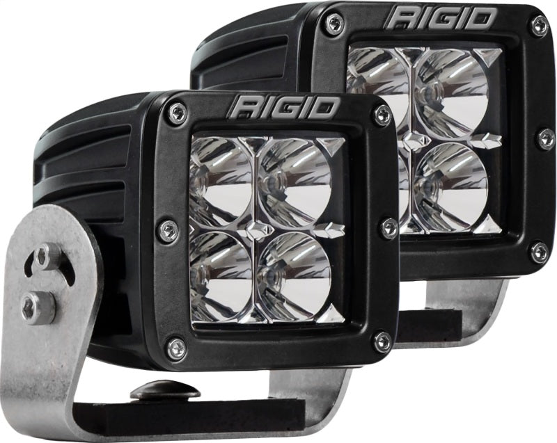 Load image into Gallery viewer, Rigid Industries | Dually HD Black- Flood - Set of 2