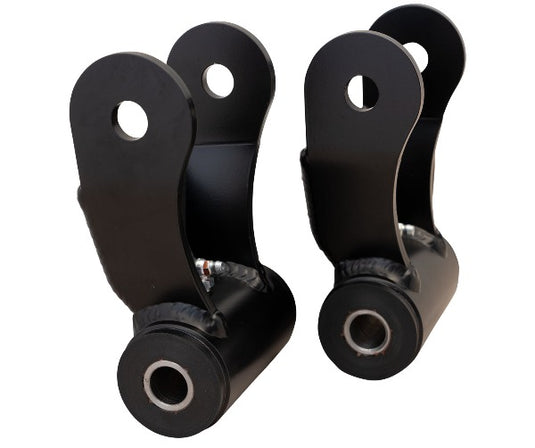 Carli Suspension | 2003-2012 Dodge Ram 2500 / 2003-2024 3500 4WD Fabricated Leaf Spring Shackle - Pair