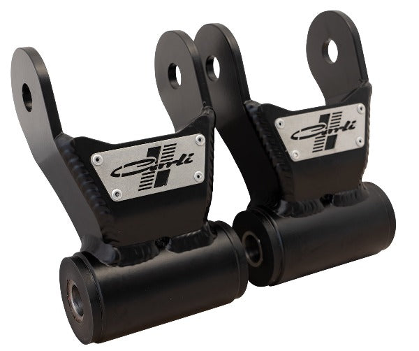 Load image into Gallery viewer, Carli Suspension | 2003-2012 Dodge Ram 2500 / 2003-2024 3500 4WD Fabricated Leaf Spring Shackle - Pair