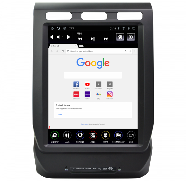 Load image into Gallery viewer, Linkswell | 2015-2020 Ford F150 / 2017+ Super Duty Gen IV T-Style Radio (No HDMI Input) *OPEN BOX*
