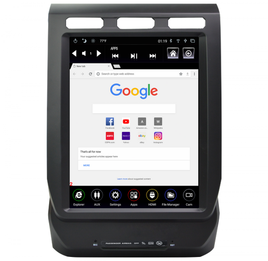 Linkswell | 2015-2020 Ford F150 / 2017+ Super Duty Gen IV T-Style Radio (No HDMI Input) *OPEN BOX*