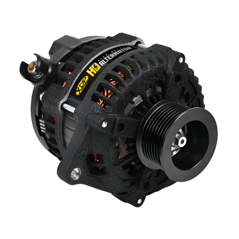 Load image into Gallery viewer, XDP | 2007.5-2024 Dodge Ram 6.7L Cummins New Wrinkle Black HD High Output Alternator