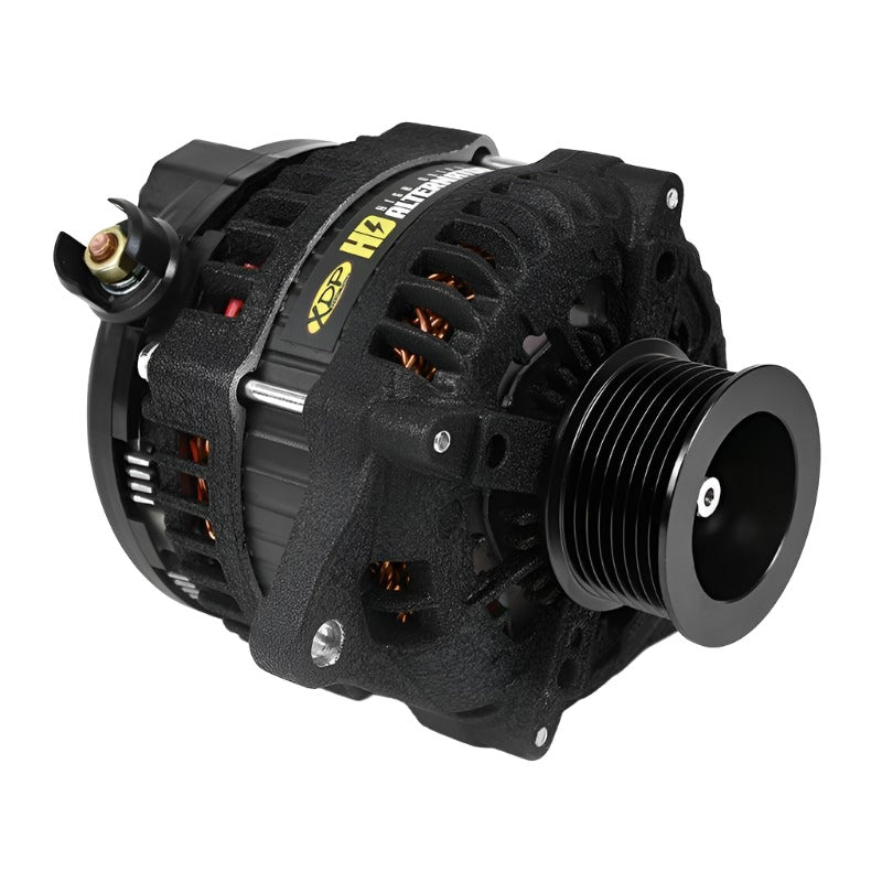 Load image into Gallery viewer, XDP | 2011-2024 Ford 6.7L Power Stroke New Wrinkle Black HD High Output Alternator