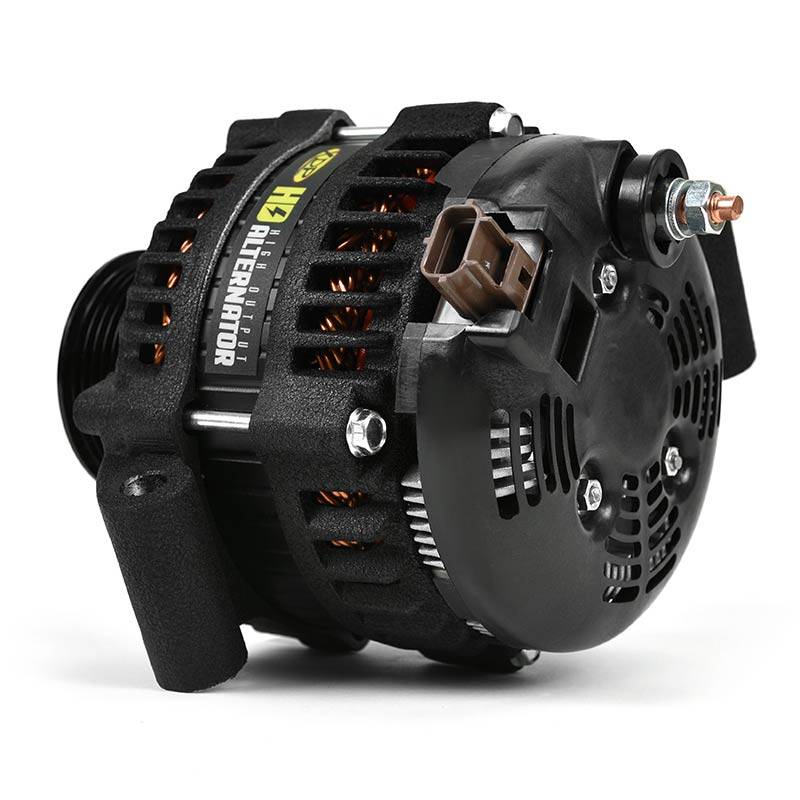 Load image into Gallery viewer, XDP | 2008-2010 Ford 6.4L Power Stroke New Wrinkle Black HD High Output Alternator