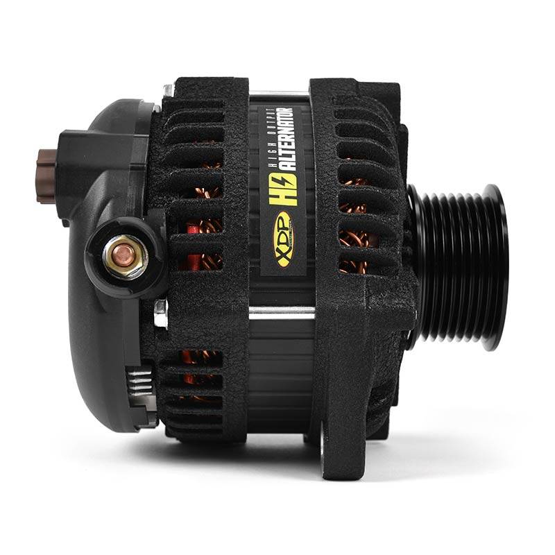 Load image into Gallery viewer, XDP | 2011-2024 Ford 6.7L Power Stroke New Wrinkle Black HD High Output Alternator