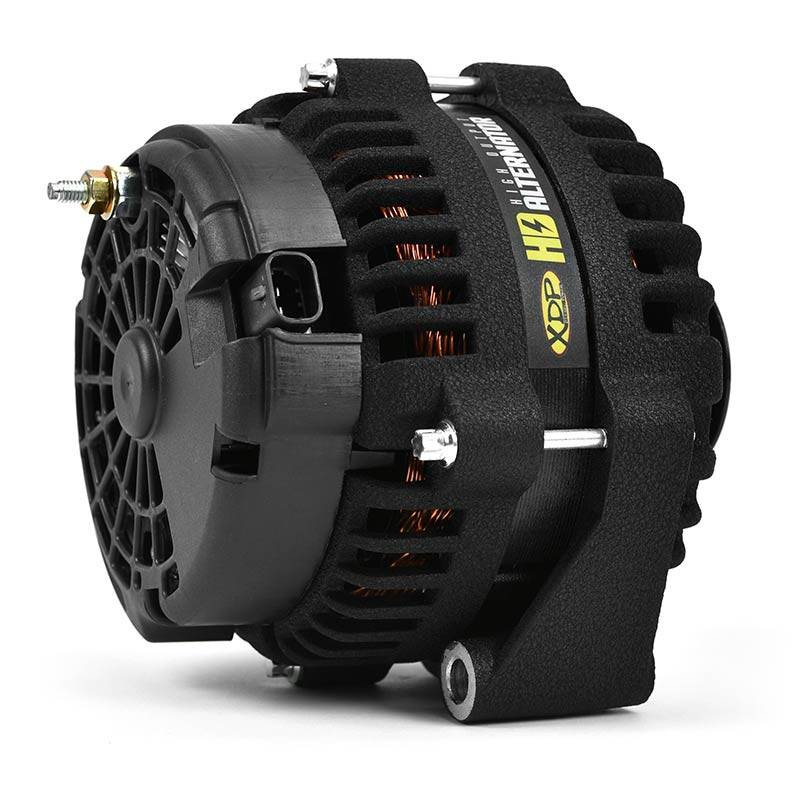 Load image into Gallery viewer, XDP | 2007.5-2010 GM 6.6L LMM Duramax New Wrinkle Black HD High Output Alternator