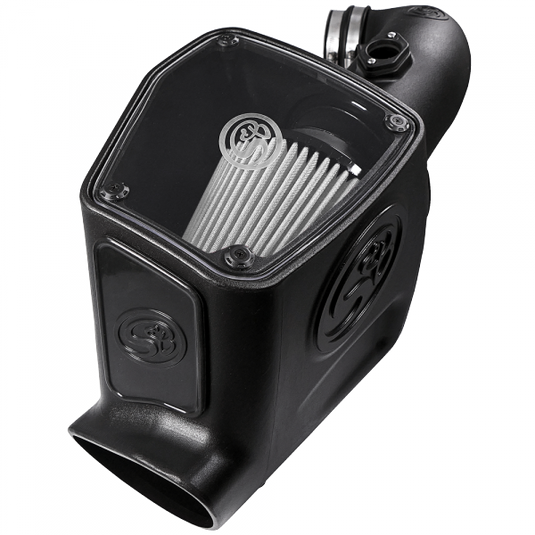 S&B | 2008-2010 Ford Super Duty 6.4L Power Stroke Cold Air Intake Dry Extendable