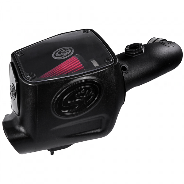 Load image into Gallery viewer, S&B | 2008-2010 Ford Super Duty 6.4 Power Stroke Cold Air Intake Cotton Cleanable Red | 75-5105