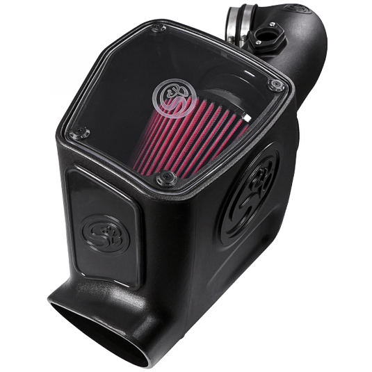S&B | 2008-2010 Ford Super Duty 6.4L Power Stroke Cold Air Intake Cotton Cleanable