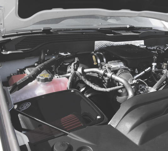 S&B | Cold Air Intake For 11-16 Chevrolet Silverado GMC Sierra V8 6.6L LML Duramax Cotton Cleanable